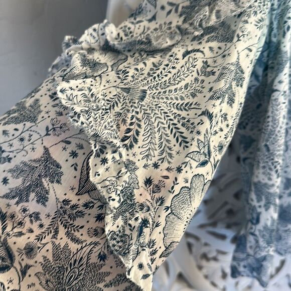 J. Crew Floral Peasant Top - Picture 6 of 9